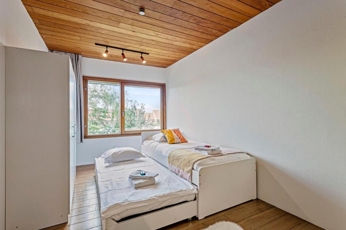 أوستيند Eighties Modernist Design House With Garden Near The Beach المظهر الخارجي الصورة