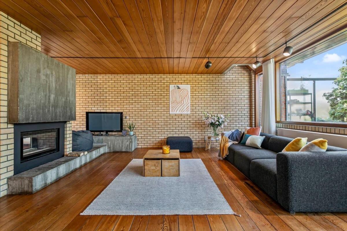 أوستيند Eighties Modernist Design House With Garden Near The Beach المظهر الخارجي الصورة