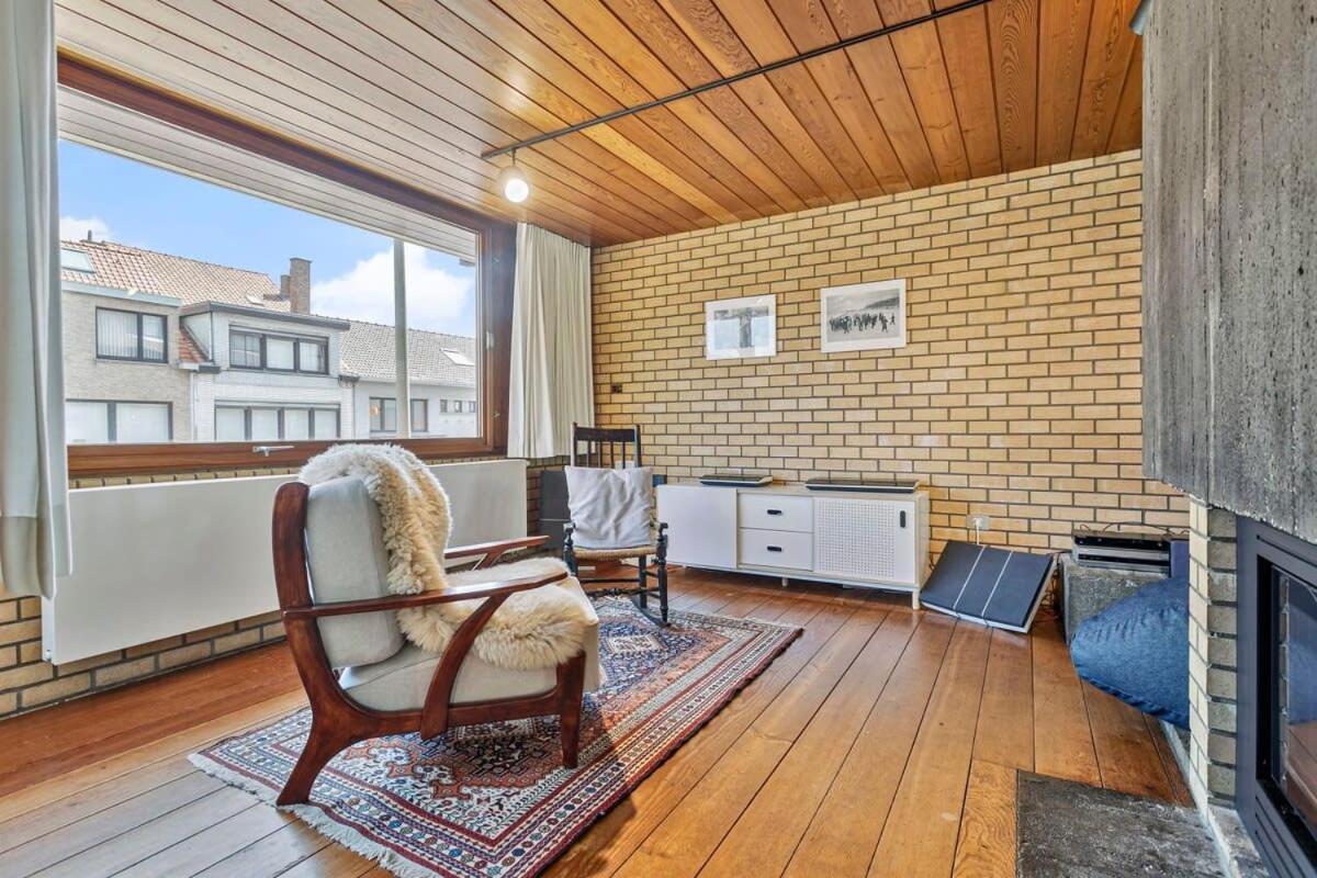 أوستيند Eighties Modernist Design House With Garden Near The Beach المظهر الخارجي الصورة